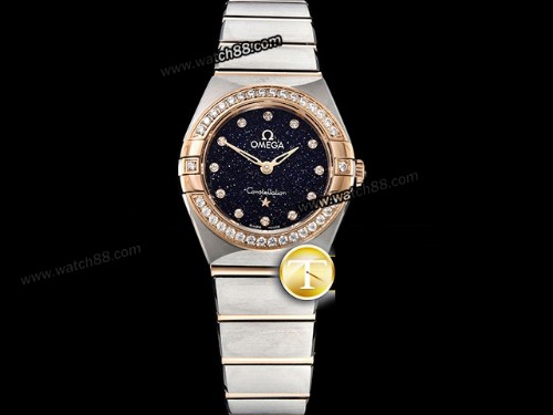  Omega Constellation 25mm Swiss Quartz Ladies Watch,OM-01211