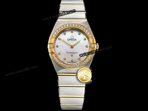  Omega Constellation 25mm Swiss Quartz Ladies Watch,OM-01213