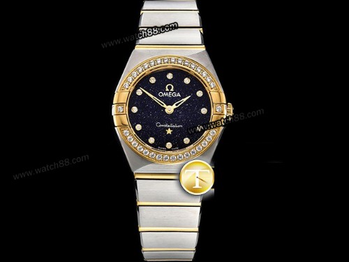  Omega Constellation 25mm Swiss Quartz Ladies Watch,OM-01214