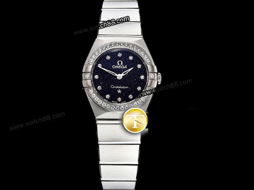  Omega Constellation 25mm Swiss Quartz Ladies Watch,OM-01219