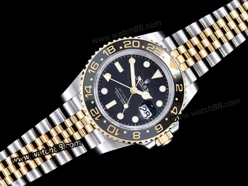 2024 New Rolex GMT-Master II 126713GRNR with Grey Black Bezel Watch,RL-1103