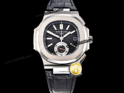 3KF Factory Patek Philippe Nautilus Chronograph Date 5980 Automatic Mens Watch,PP-03040