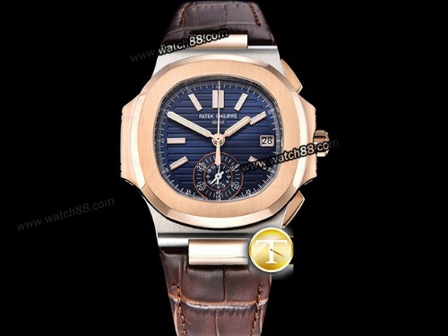 3KF Factory Patek Philippe Nautilus Chronograph Date 5980 Automatic Mens Watch,PP-03042