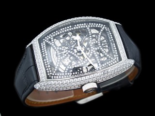 franck muller casablanca full diamond mens watches 