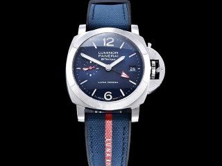 panerai pam 1404 luminor quaranta bitempo luna rossa 40mm man watch