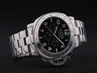 panerai luminor daylight chronograph quartz mens watches