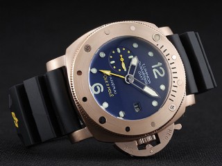 panerai luminor submersible 1950 3 days gmt automatic mens watch