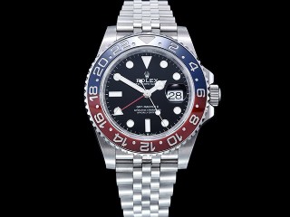 clean factory rolex gmt-master ii 126710blro automatic men watch