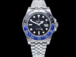 clean factory rolex gmt-master ii 126710blnr automatic men watch