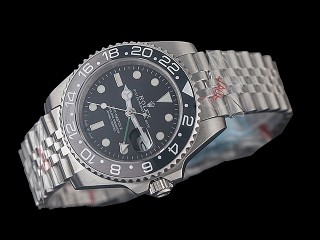 2024 new rolex gmt-master ii 126710grnr bruce wayne with grey black bezel watch