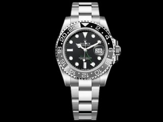 2024 new rolex gmt-master ii 126710grnr bruce wayne with grey black bezel watch