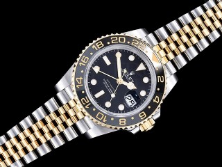 2024 new rolex gmt-master ii 126713grnr with grey black bezel watch