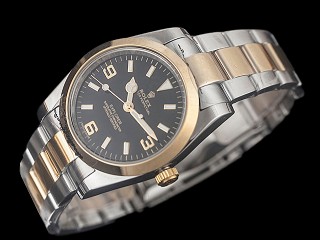 rolex explorer automatic mens watch