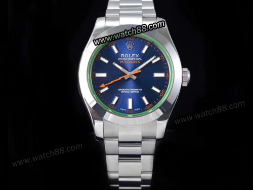 AAA Noob Factory Rolex Milgauss Anniversary Edition 116400GV 904L Mens Watch,RL-11008