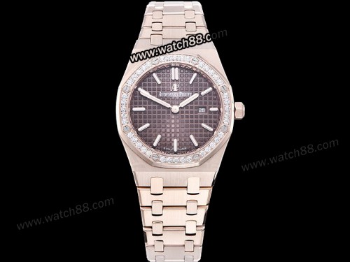 Audemars Piguet 67651OR Royal Oak Ladies 33mm Watch,AP-12021