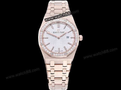 Audemars Piguet 67651OR Royal Oak Ladies 33mm Watch,AP-12023