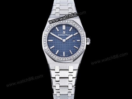 Audemars Piguet 67651ST Royal Oak Ladies 33mm Watch,AP-12013