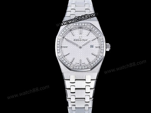 Audemars Piguet 67651ST Royal Oak Ladies 33mm Watch,AP-12014