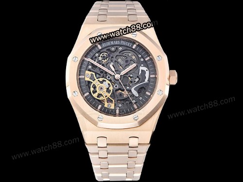 Audemars Piguet Royal Oak Double Balance Wheel Openworked 15407OR Automatic Man Watch,AP-02273