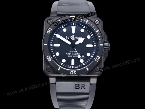 Bell Ross BR03-92 Diver 42mm Automatic Mens Watch,BR-06033