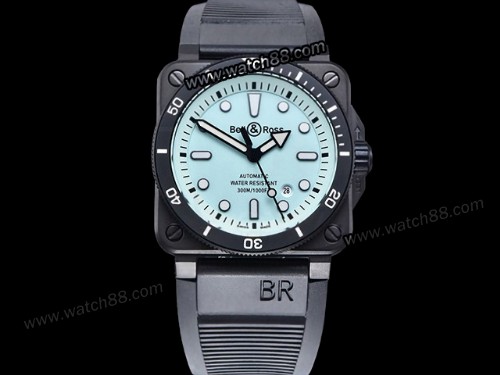 Bell Ross BR03-92 Diver 42mm Automatic Mens Watch,BR-06034