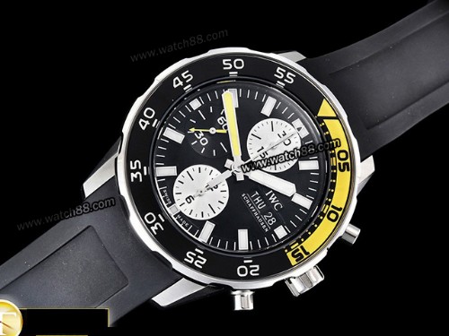 iwc aquatimer chronograph yellow