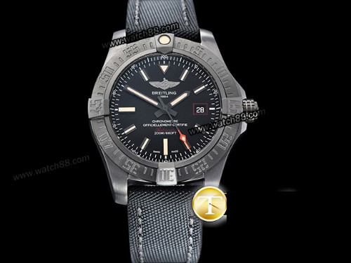 Breitling Avenger BlackBird 44mm DLC Titanium Automatic Mens Watch,BRE-01420