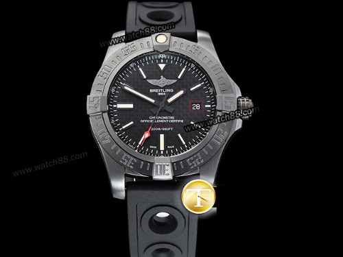 Breitling Avenger BlackBird 44mm DLC Titanium Automatic Mens Watch,BRE-01421