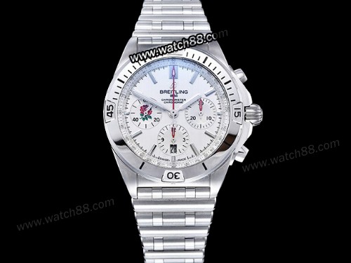 Breitling Chronomat B01 42mm Six Nations England AB0134A71A1 Automatic Man Watch,BRE-01357