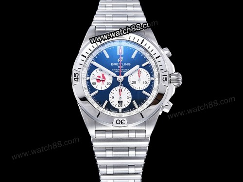 Breitling Chronomat B01 42mm Six Nations France AB0134A81C1A1 Automatic Man Watch,BRE-01358