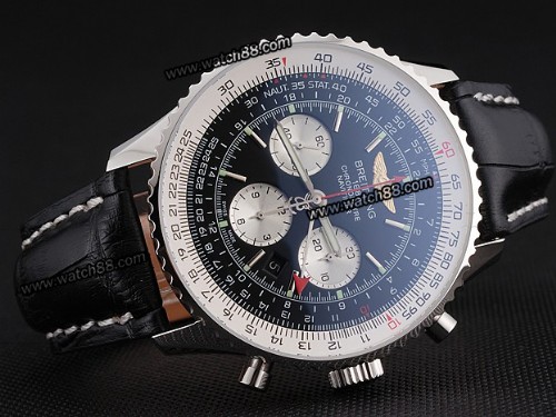 Breitling Navitimer GMT AB044121/BD24-441X Automatic Chronograph Mens Watch,BRE-04029