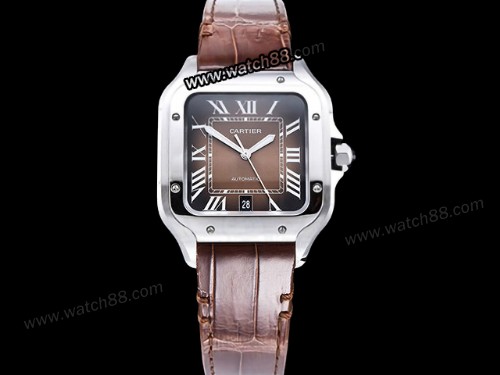 Cartier Santos De Cartier 2024 Mens XL Autoamtic Watch,CAR-02099