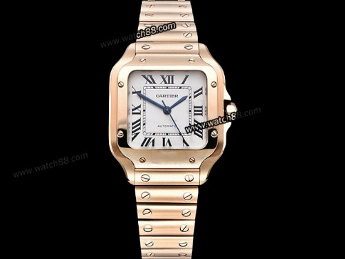 Cartier Santos De Cartier 35mm Automatic Mens Watch,CAR-02065