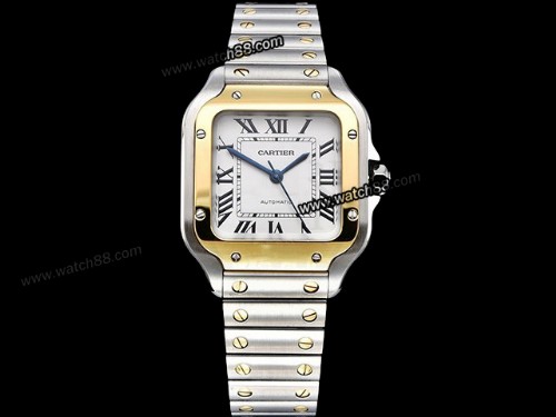 Cartier Santos De Cartier 35mm Automatic Mens Watch,CAR-02067