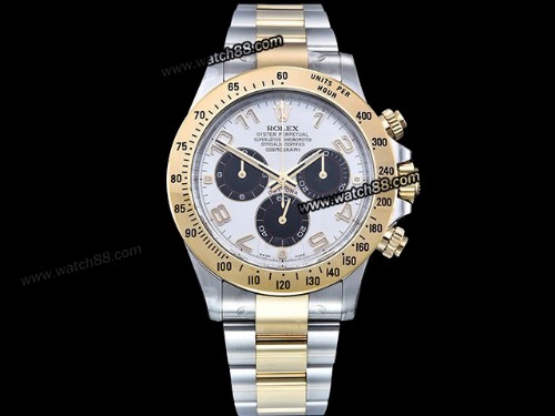 Clean Factory Rolex Daytona 116523 4130 Automatic Chronograph 904L Mens Watch,RL-06215