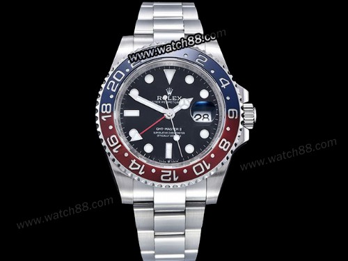 Clean Factory Rolex GMT-Master II 126710BLRO Automatic Men Watch,RL-05063