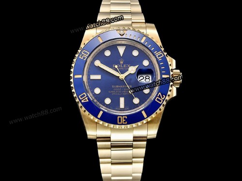 Clean Factory Rolex Submariner 116618LB Automatic Movement Mens Watch,RL-01102