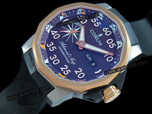 CORUM ADMIRAL'S CUP RUBBER COMPETITION 7750 BROWN,CR-01015