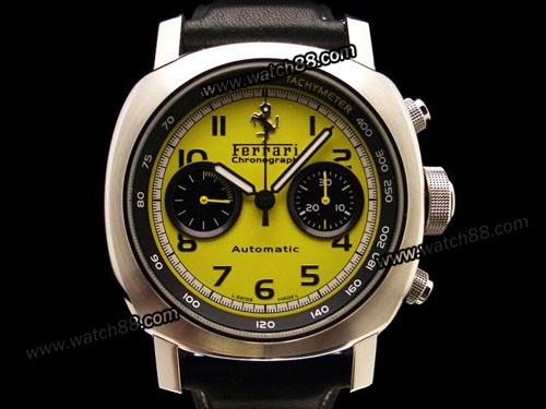 Ferrari GRANTURISMO CHRONOGRAPH - 7750 movement,FER-00011