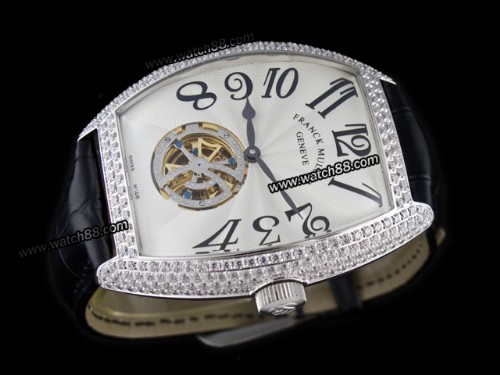 Franck Muller Cintree Curvex Tourbillon Automatic Mens Watches ,FRA-0209