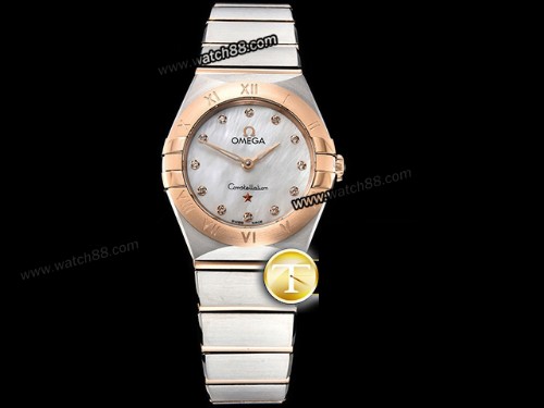 GF Factory Omega Constellation 25mm Swiss Quartz Ladies Watch,OM-01200