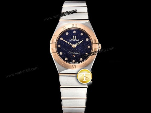 GF Factory Omega Constellation 25mm Swiss Quartz Ladies Watch,OM-01201