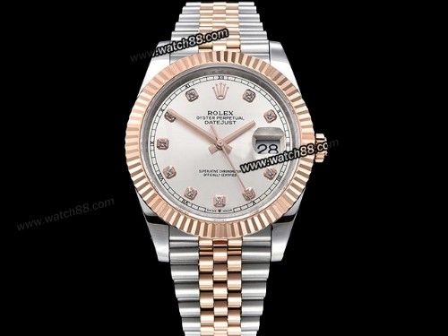 GM Factory Rolex DateJust II 41 904L Automatic 3235 Mens Watch,RL-08357