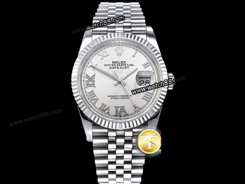 GMF Factory Rolex Datejust 36mm in 904L Steel 3235 Automatic Mens Watch ,RL-08156