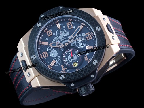 Hublot Big Bang Ferrari 401.OQ.0123.VR King Gold Carbon Limited Edition Man Watch,HB-7573