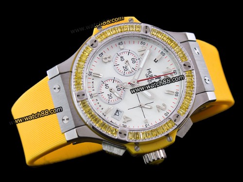 Hublot Big Bang Steel Tutti Frutti Lemon Ladies Watch,HB-7507