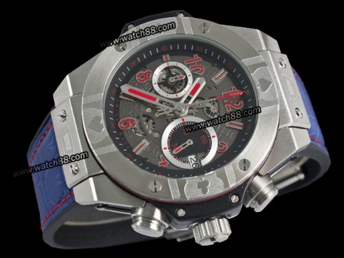 Hublot Big Bang Unico World Poker Tour Steel 411.SX.1170.LR.WPT15 Chronograph Mens Watch,HB-7677