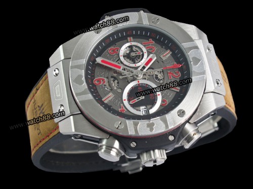 Hublot Big Bang Unico World Poker Tour Steel 411.SX.1170.LR.WPT15 Chronograph Mens Watch,HB-7681