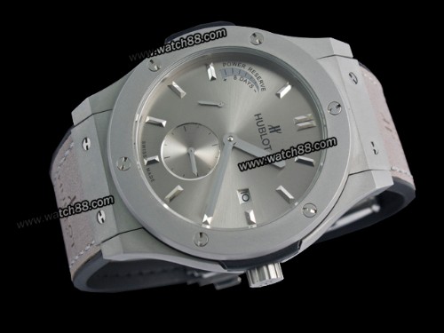 Hublot Classic Fusion 8 Days Power Reserve Sandblast Automatic Man Watch,HB-7732