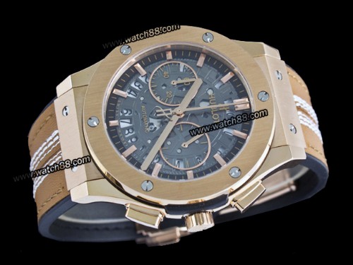 Hublot Classic Fusion Gold Chronograph Mens Watch,HB-7624